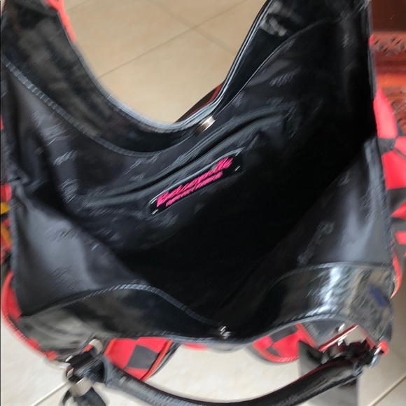 Betsey Johnson "BETSEYVILLE" Purse NY Taxi Chic - Picture 3 of 5